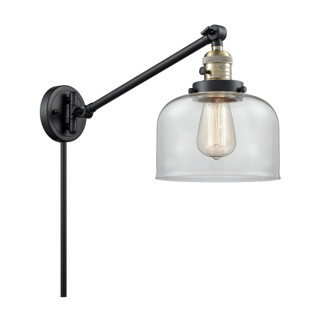 Innovations Lighting 237-BAB-G72 Modern Franklin Restoration Lamp Black Antique Brass