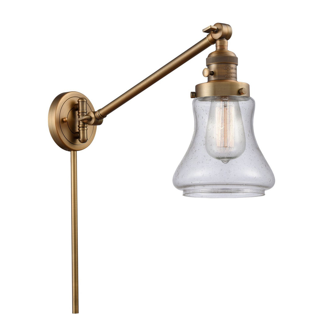 Innovations Lighting 237-BB-G194  Franklin Restoration Lamp Brushed Brass