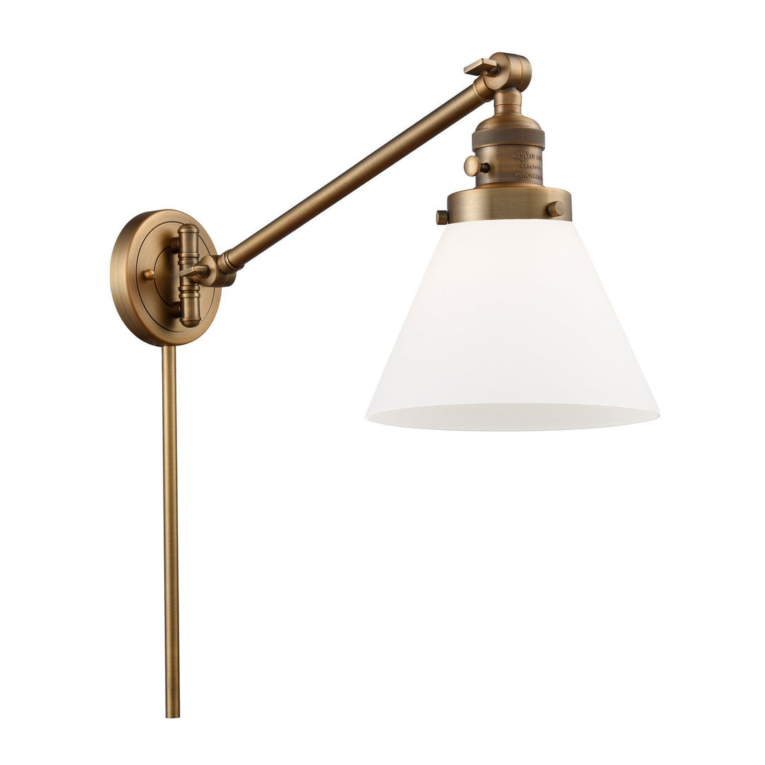 Innovations Lighting 237-BB-G41  Franklin Restoration Lamp Brushed Brass