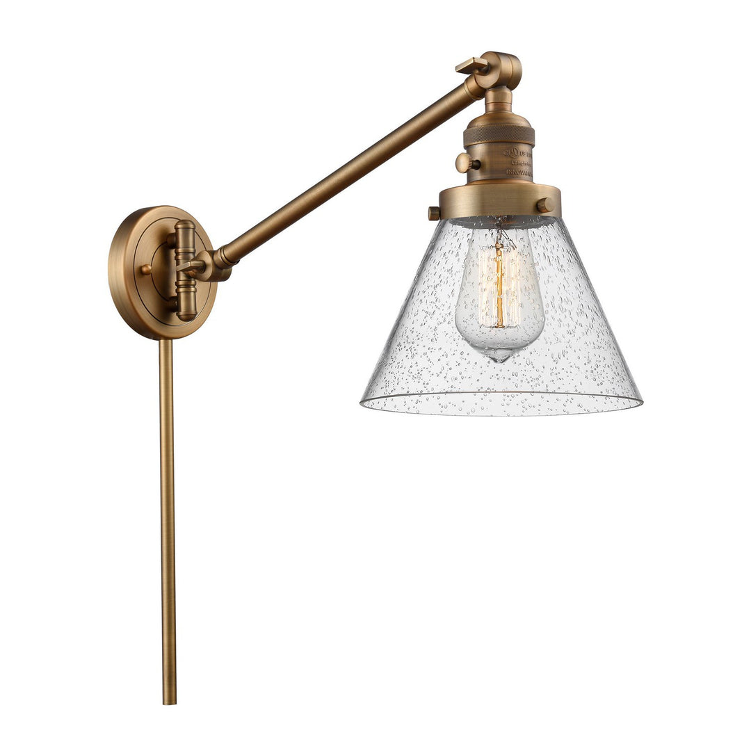 Innovations Lighting 237-BB-G44  Franklin Restoration Lamp Brushed Brass