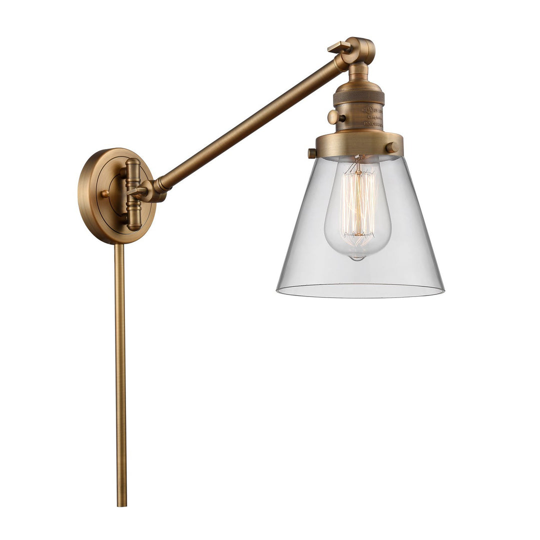 Innovations Lighting 237-BB-G62  Franklin Restoration Lamp Brushed Brass