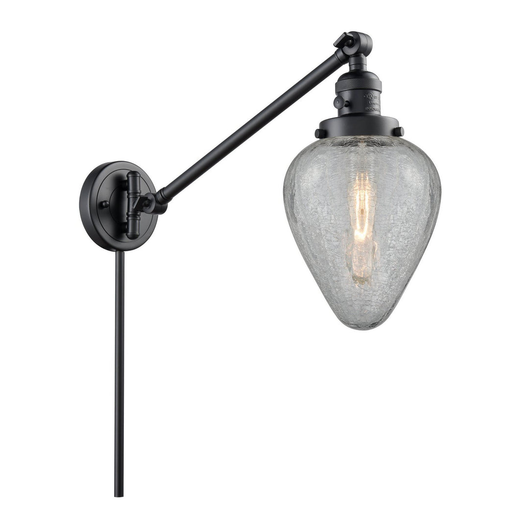 Innovations Lighting 237-BK-G165 Modern Franklin Restoration Lamp Matte Black