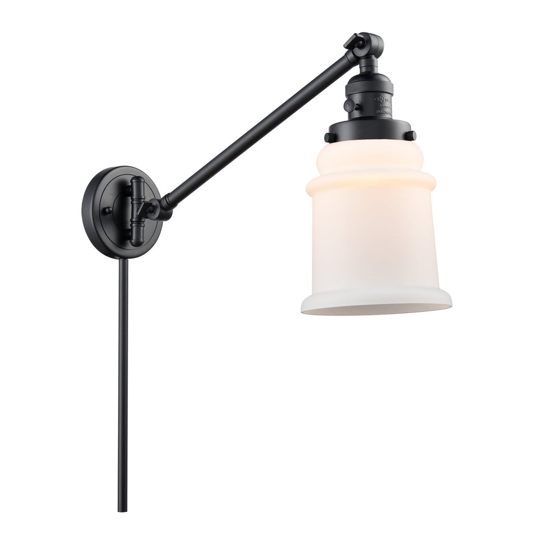 Innovations Lighting 237-BK-G181  Franklin Restoration Lamp Matte Black