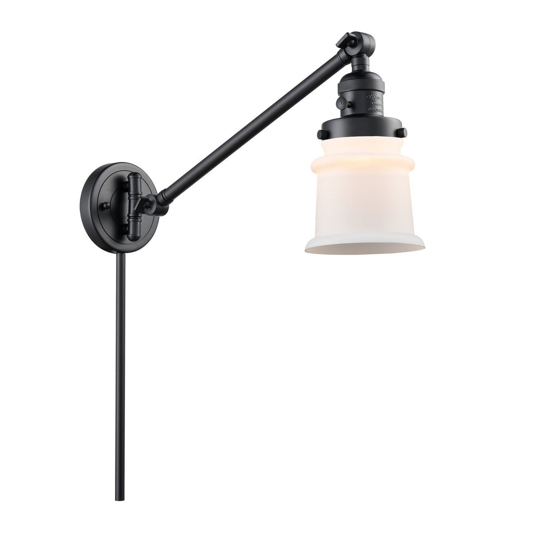 Innovations Lighting 237-BK-G181S  Franklin Restoration Lamp Matte Black