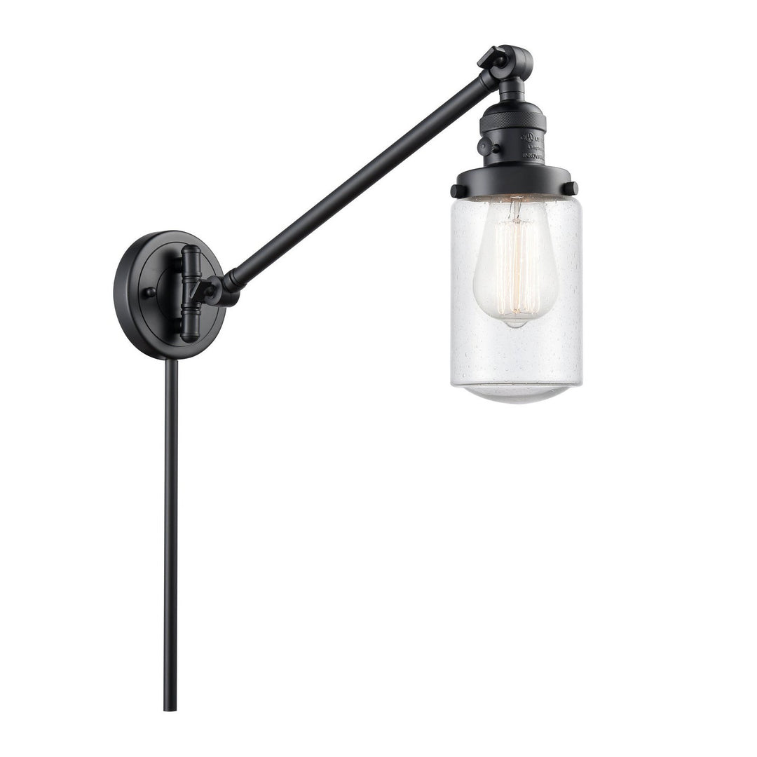 Innovations Lighting 237-BK-G314 Modern Franklin Restoration Lamp Matte Black