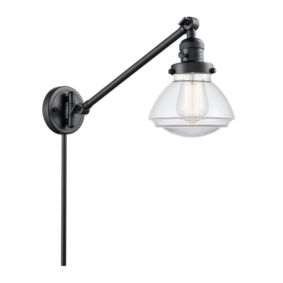 Innovations Lighting 237-BK-G322  Franklin Restoration Lamp Matte Black