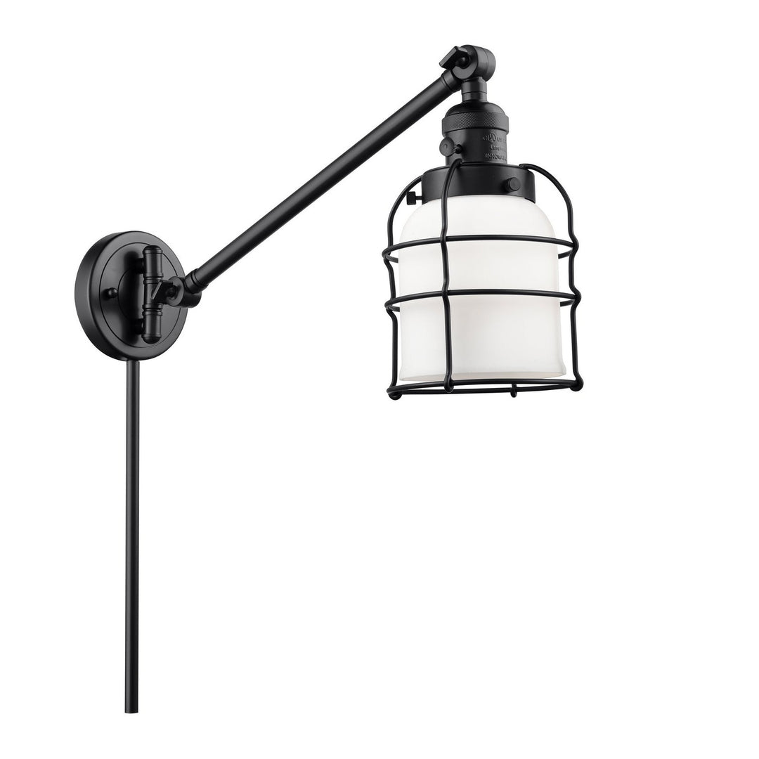 Innovations Lighting 237-BK-G51-CE  Franklin Modern Restoration Lamp Matte Black