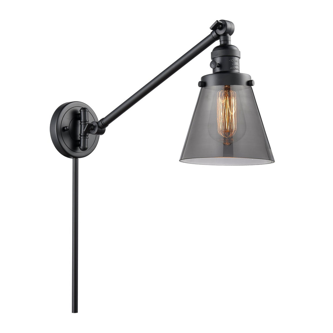 Innovations Lighting 237-BK-G63  Franklin Modern Restoration Lamp Matte Black