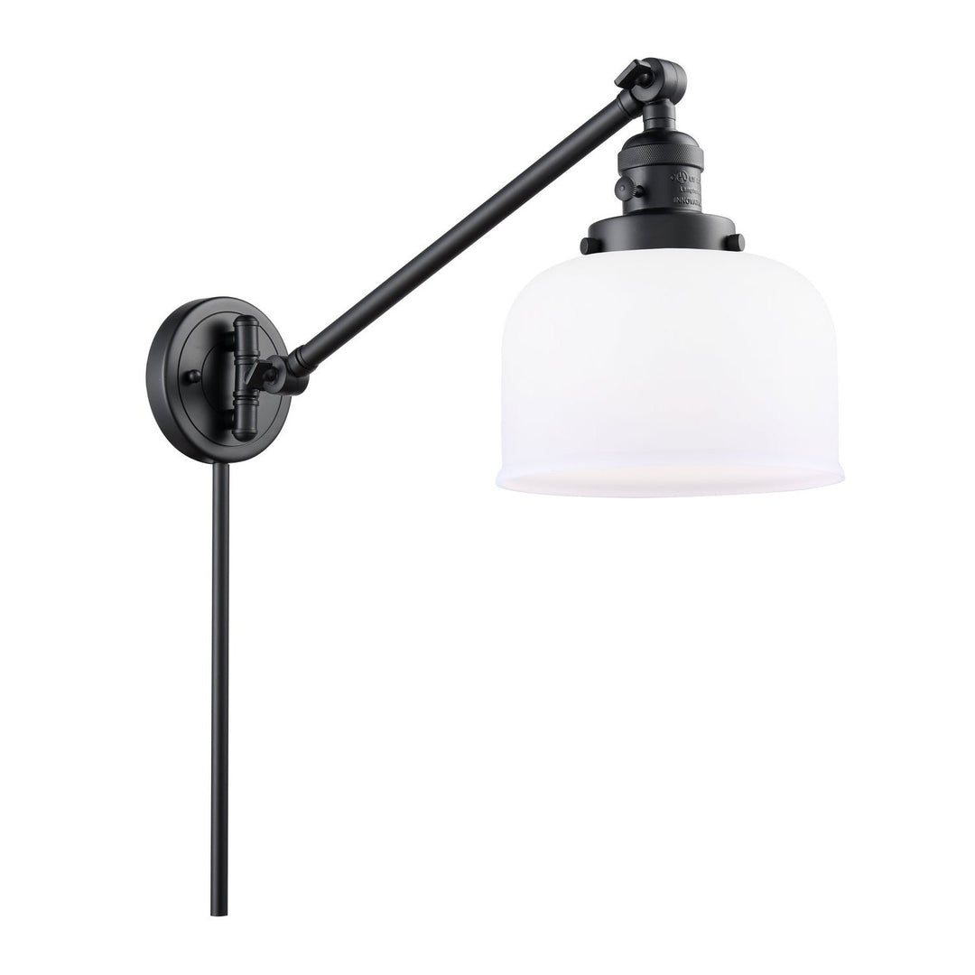 Innovations Lighting 237-BK-G71  Franklin Modern Restoration Lamp Matte Black