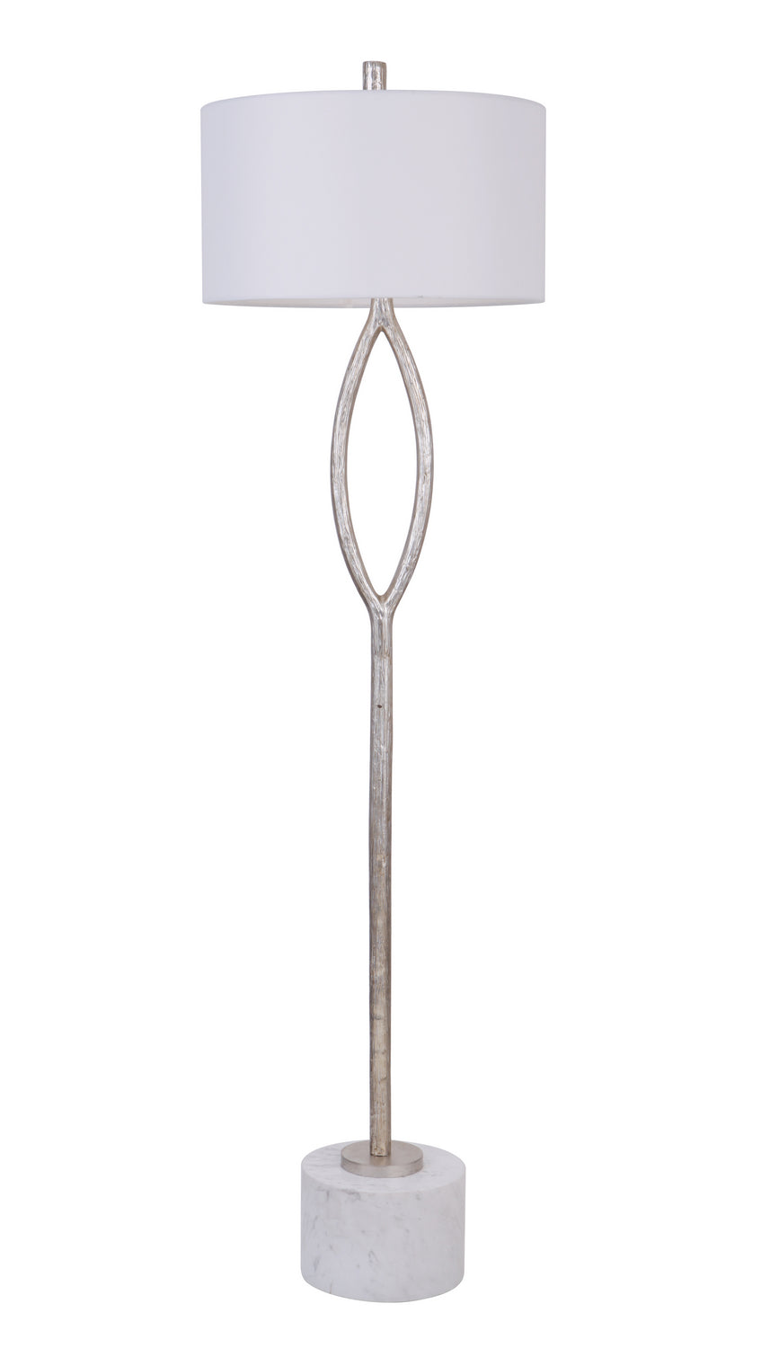 Mariana Lighting 180088  One Light Floor Lamp Lamp Pewter, Nickel, Silver