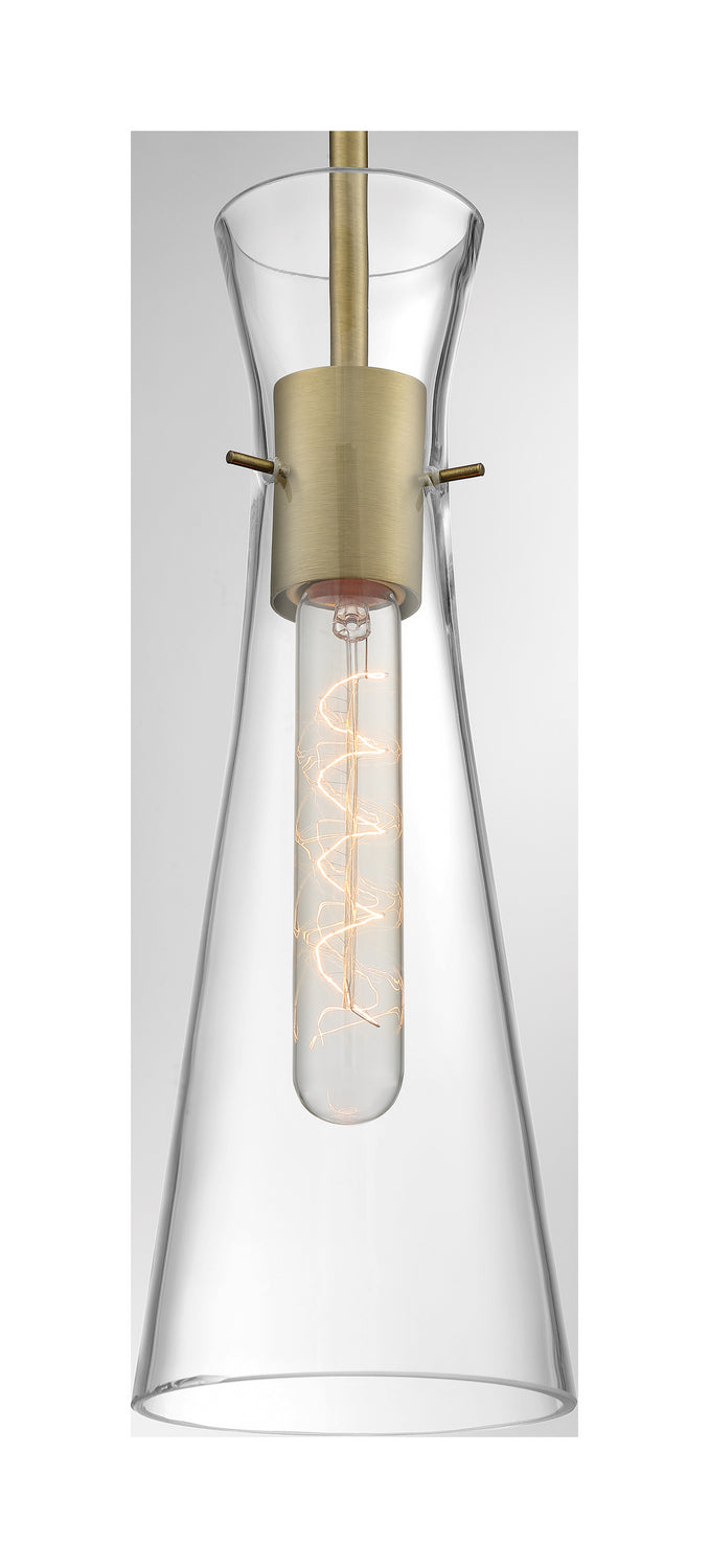 Nuvo Alondra 60-6860 Pendant Light - Vintage Brass