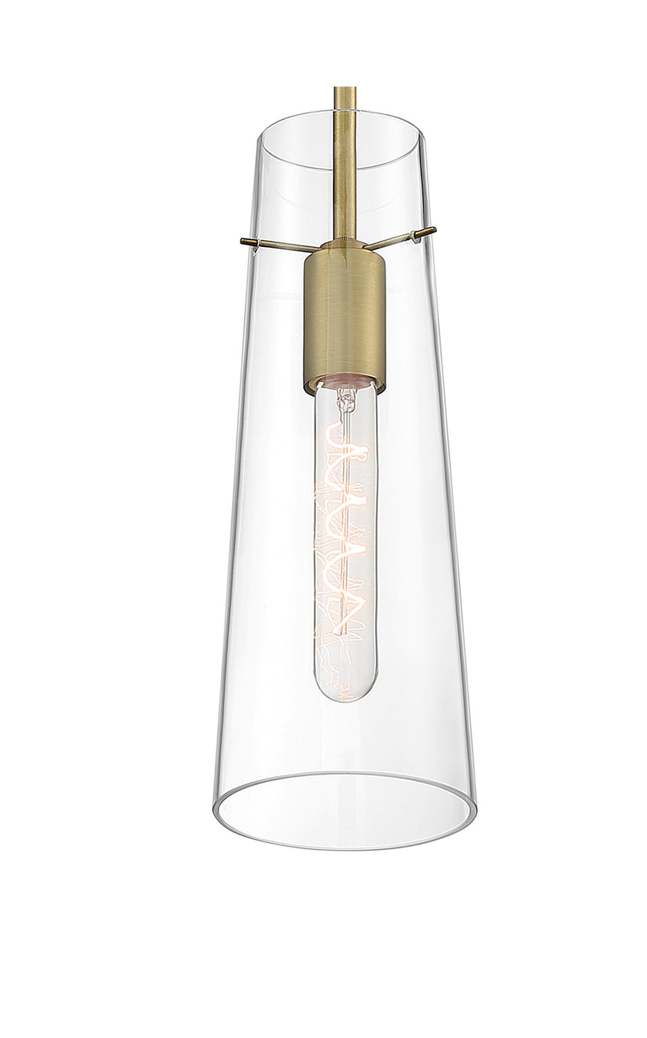 Nuvo Alondra 60-6860 Pendant Light - Vintage Brass