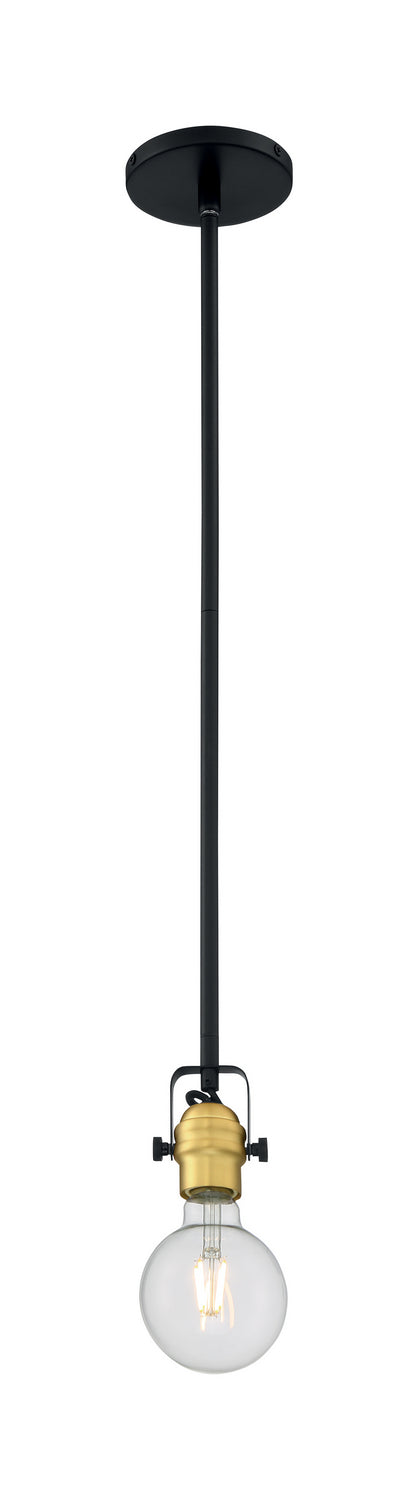 Nuvo Mantra 60-6987 Pendant Light - Black / Brushed Brass