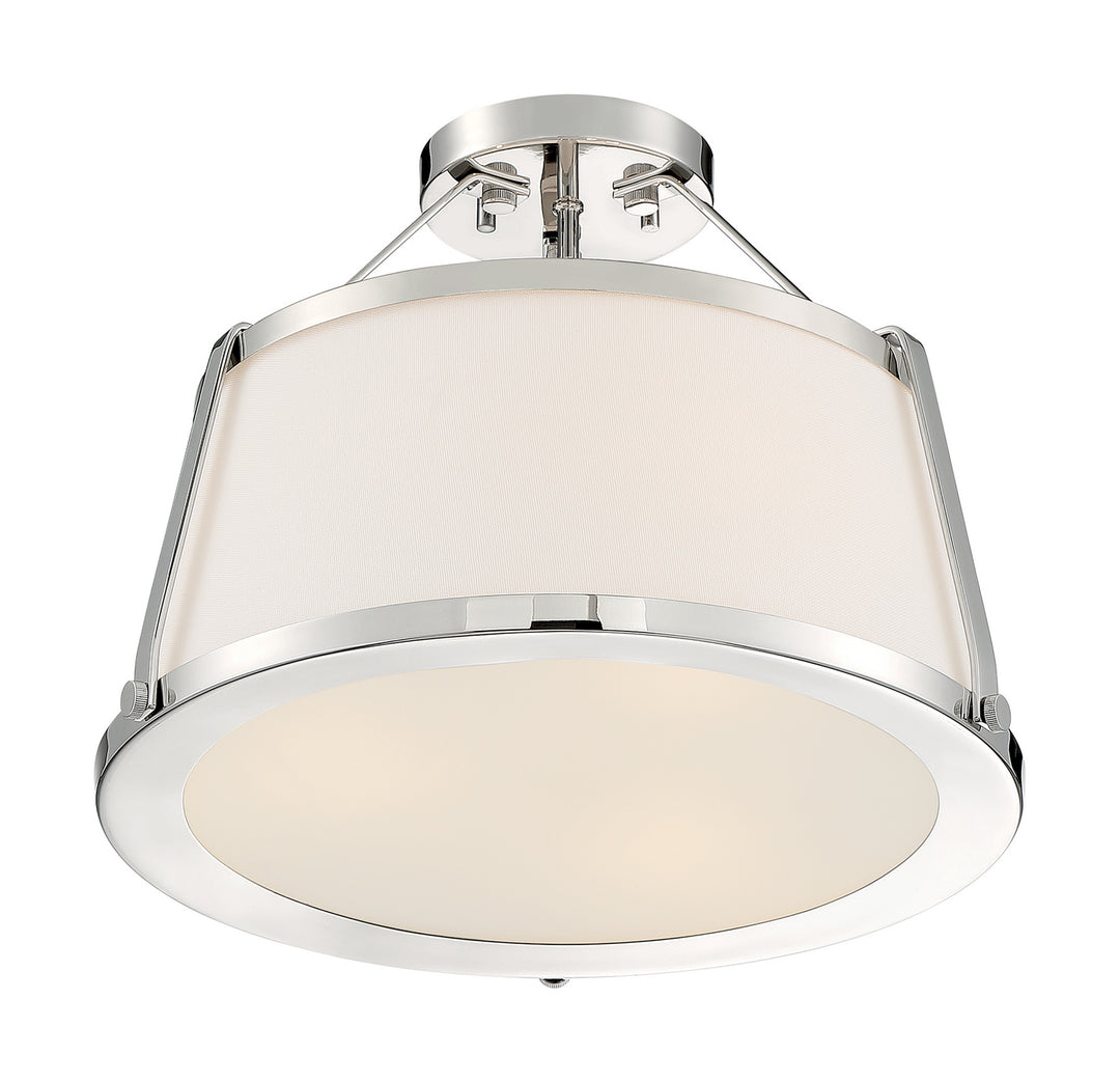 Nuvo Cutty 60-6996 Ceiling Light - Polished Nickel