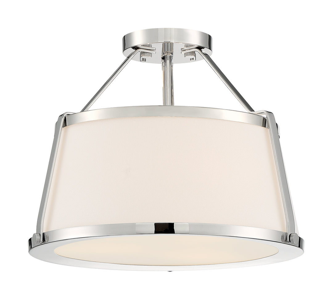Nuvo Cutty 60-6996 Ceiling Light - Polished Nickel