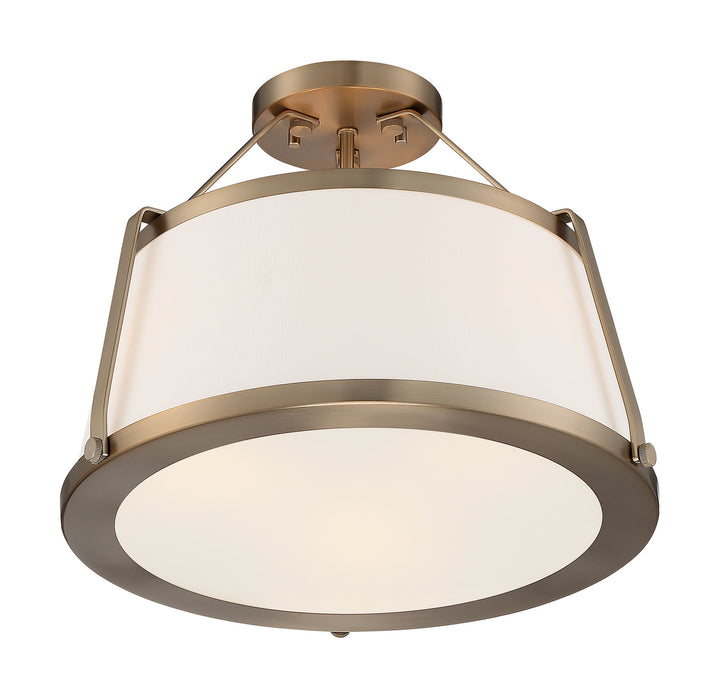 Nuvo Cutty 60-6997 Ceiling Light - Burnished Brass