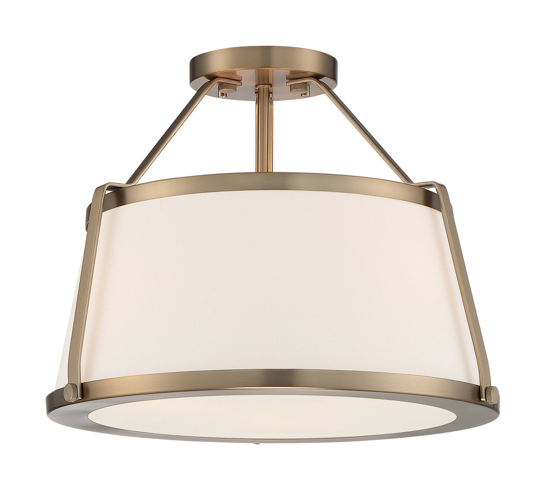 Nuvo Cutty 60-6997 Ceiling Light - Burnished Brass