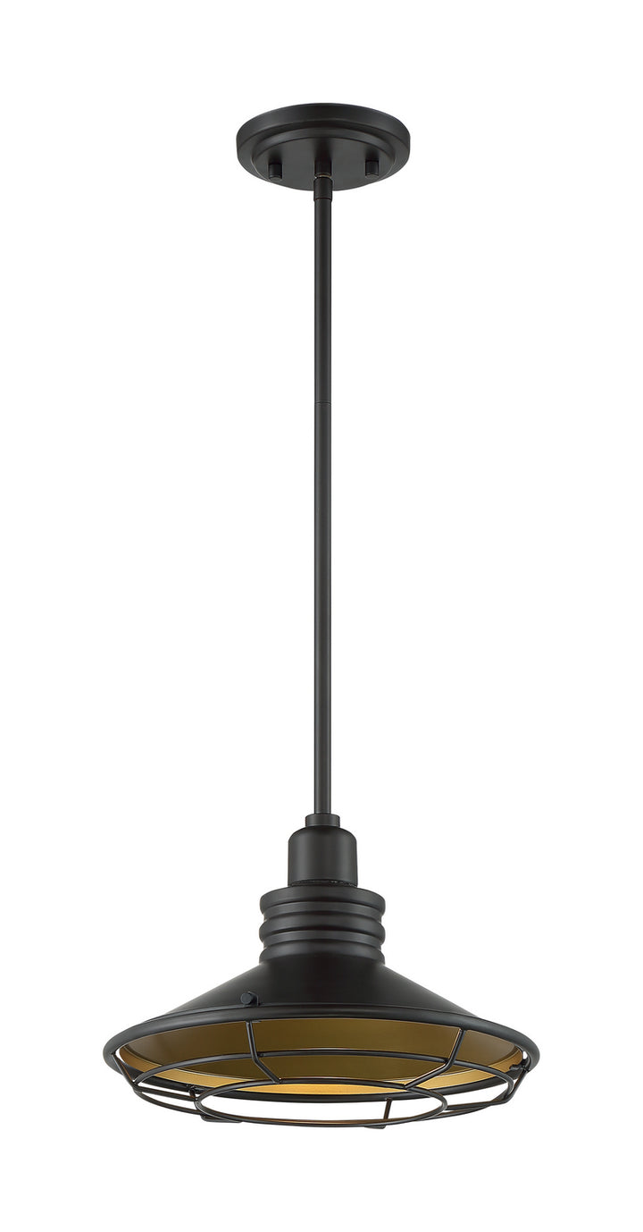 Nuvo Lighting 60-7044 Blue Harbor One Light Pendant Outdoor Bronze / Dark