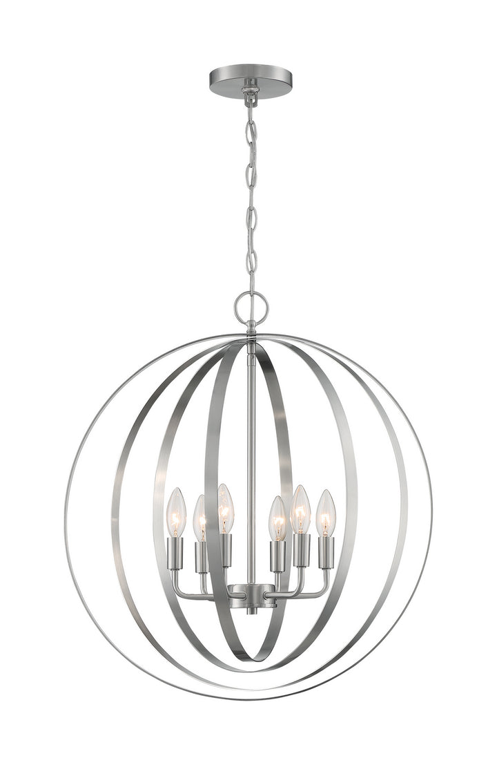 Nuvo Pendleton 60-7048 Chandelier Light - Brushed Nickel