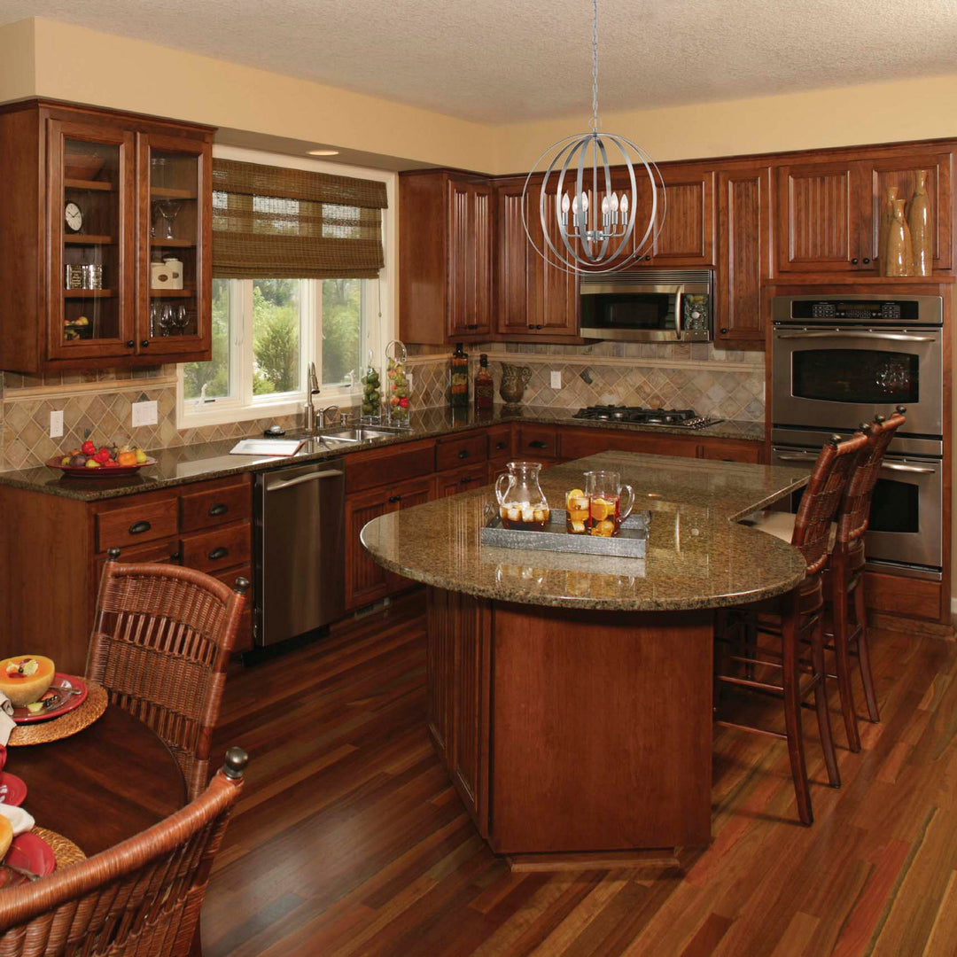 Nuvo Pendleton 60-7048 Chandelier Light - Brushed Nickel