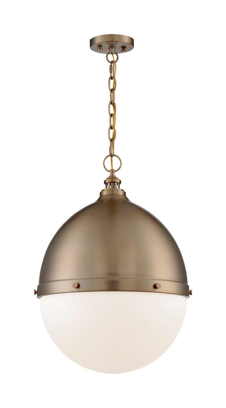 Nuvo Ronan 60-7049 Pendant Light - Burnished Brass