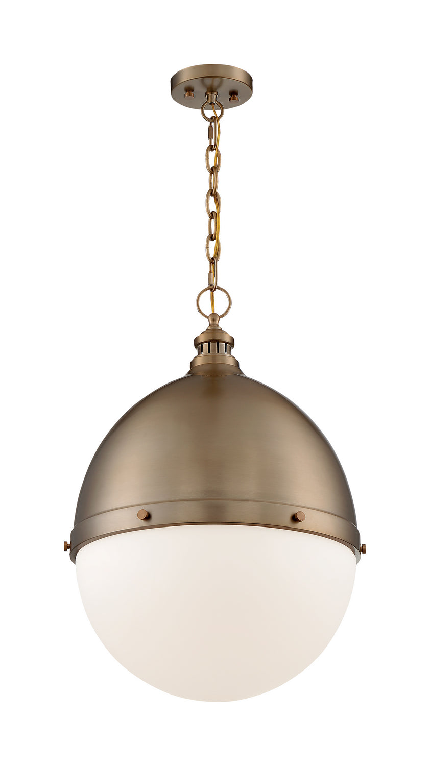 Nuvo Ronan 60-7049 Pendant Light - Burnished Brass
