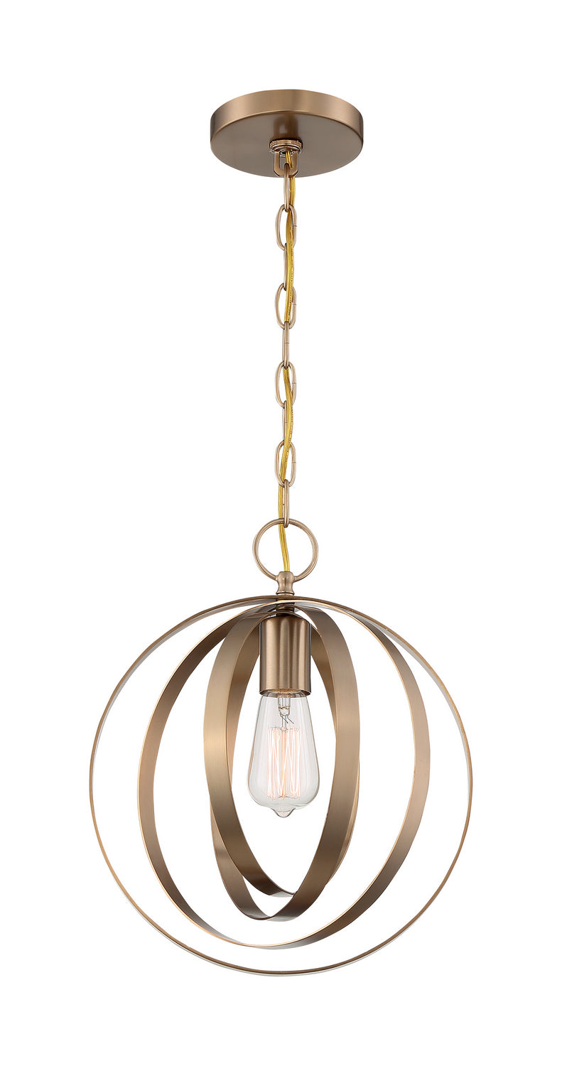 Nuvo Pendleton 60-7056 Pendant Light - Burnished Brass