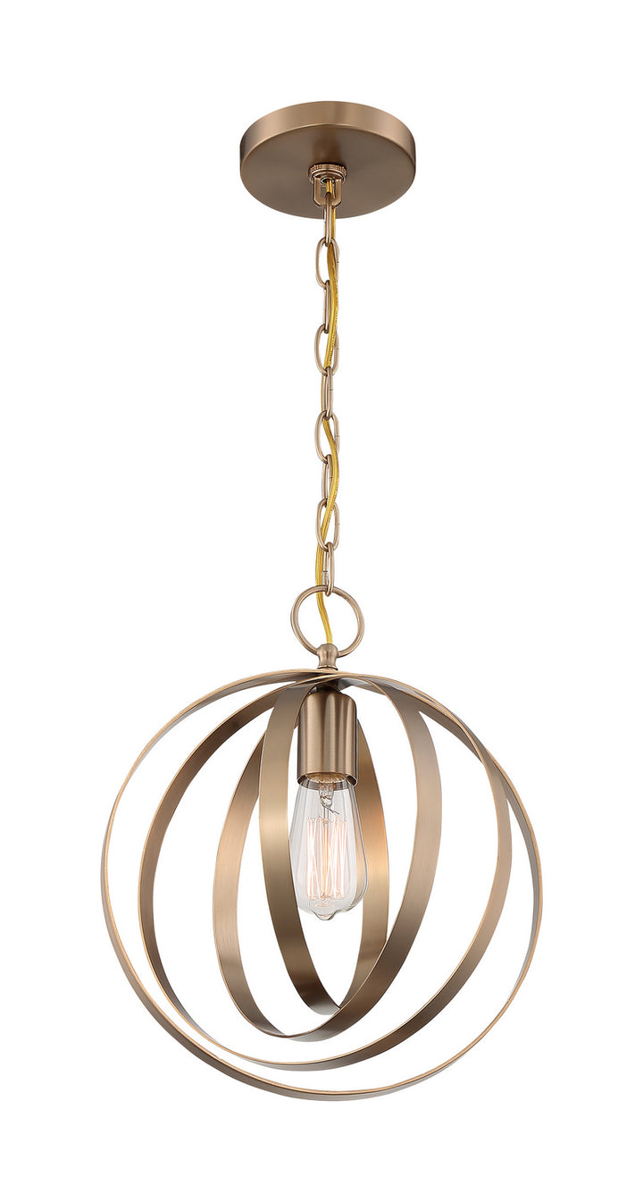 Nuvo Pendleton 60-7056 Pendant Light - Burnished Brass
