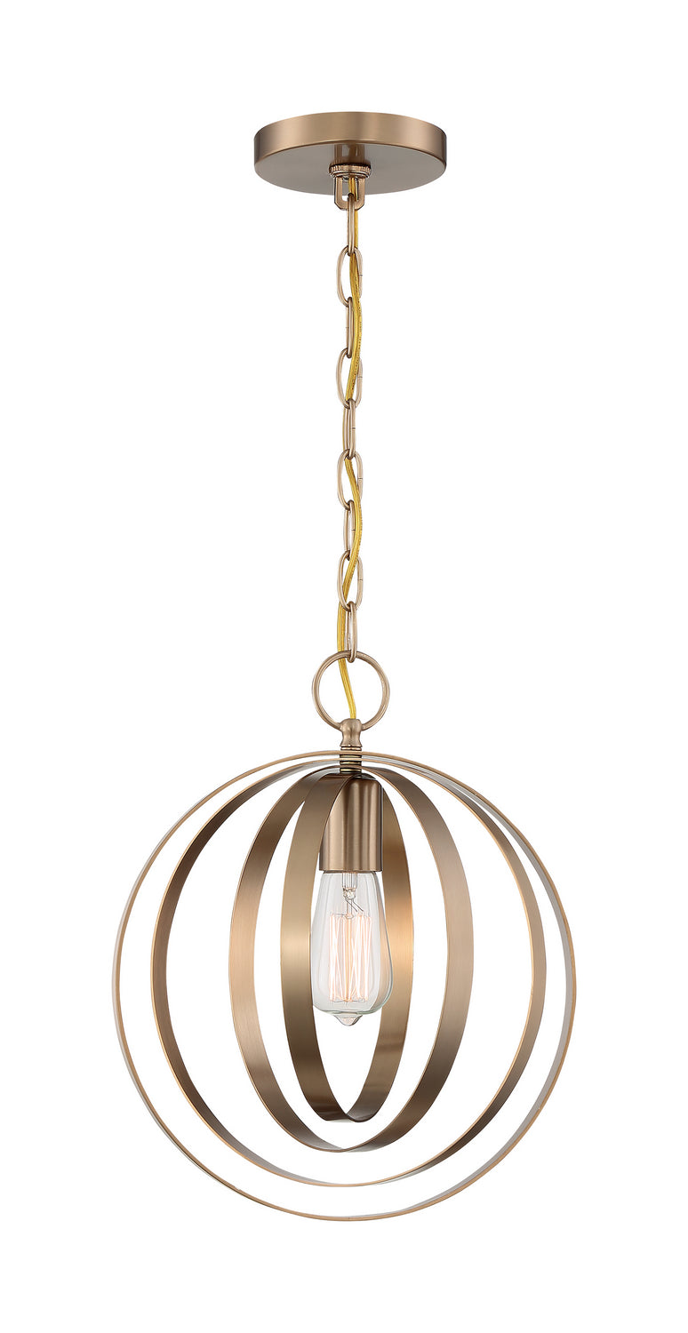 Nuvo Pendleton 60-7056 Pendant Light - Burnished Brass