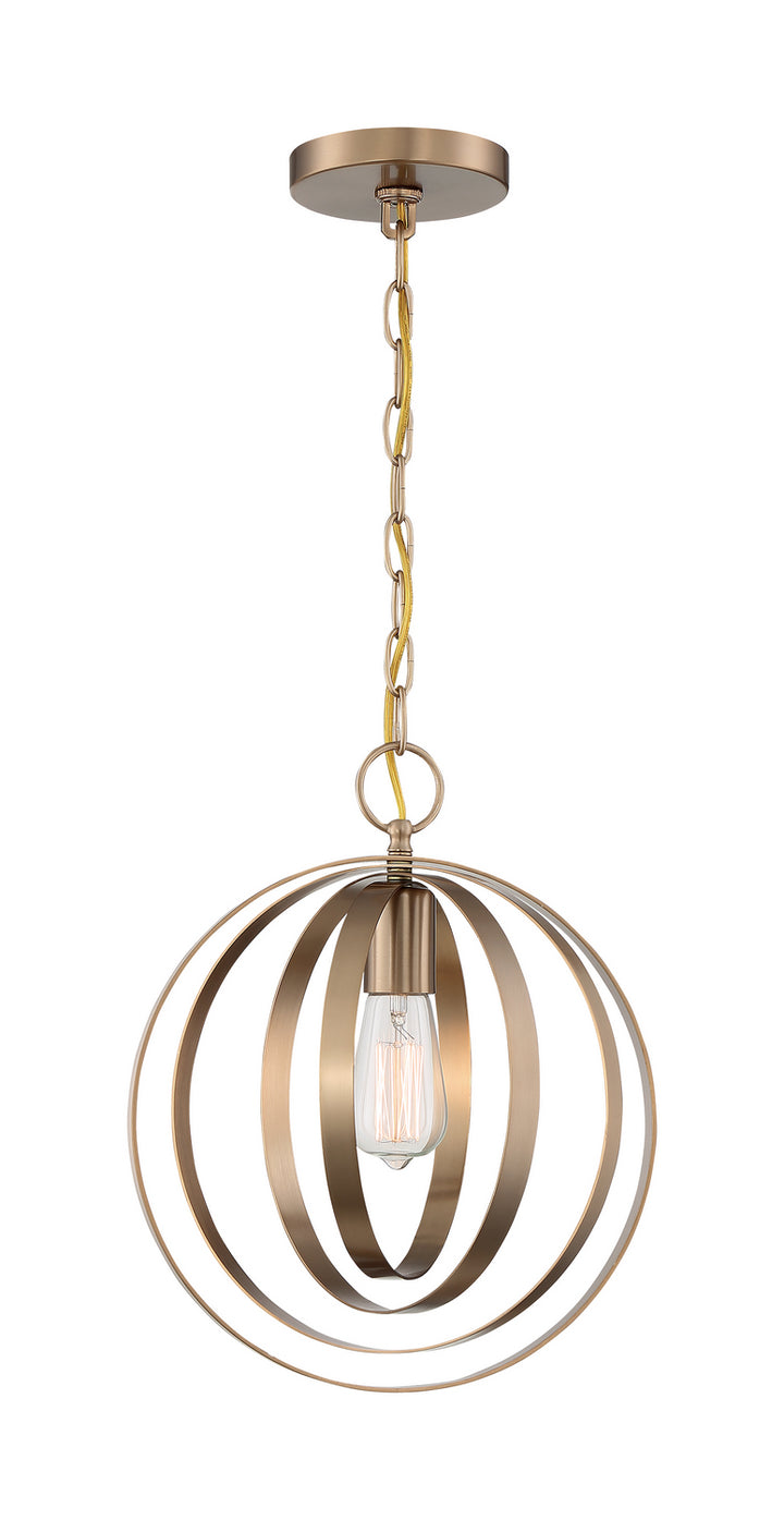 Nuvo Pendleton 60-7056 Pendant Light - Burnished Brass