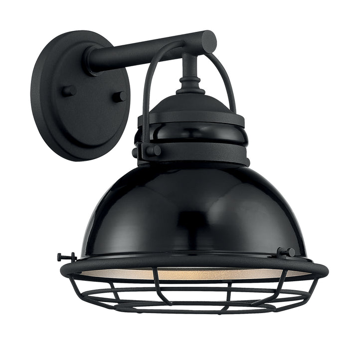 Nuvo Lighting 60-7061 Upton One Light Outdoor Wall Mount Outdoor Black