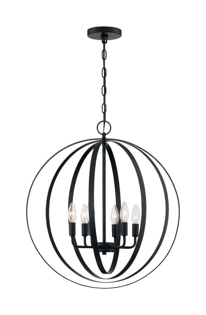 Nuvo Pendleton 60-7068 Chandelier Light - Matte Black