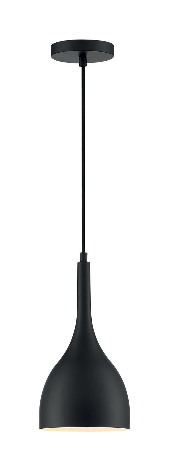Nuvo Bellcap 60-7086 Pendant Light - Matte Black