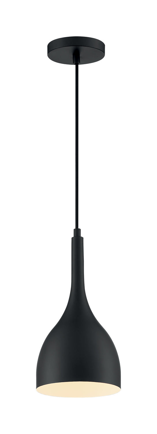 Nuvo Bellcap 60-7086 Pendant Light - Matte Black
