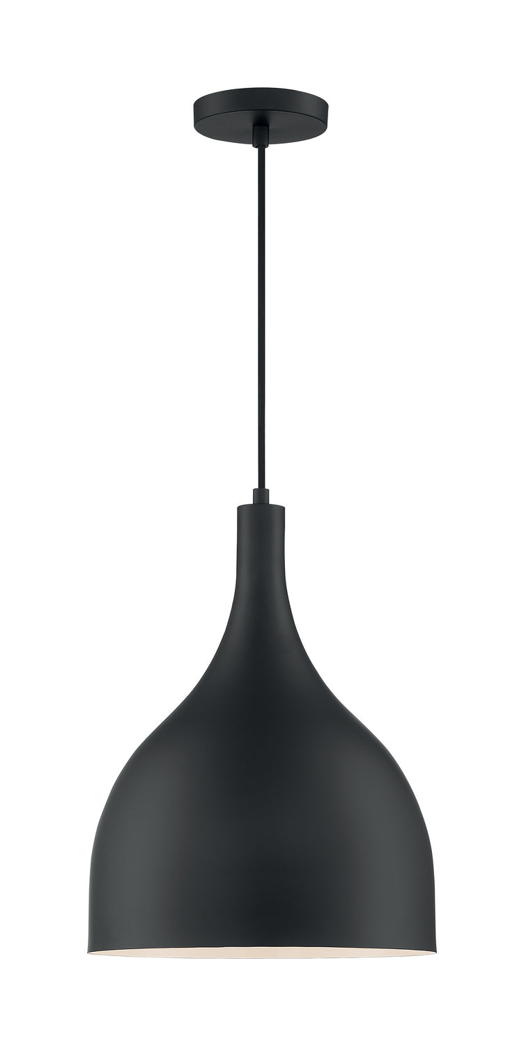 Nuvo Bellcap 60-7087 Pendant Light - Matte Black