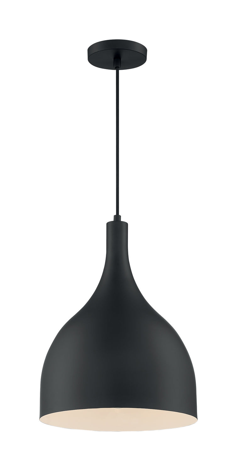 Nuvo Bellcap 60-7087 Pendant Light - Matte Black