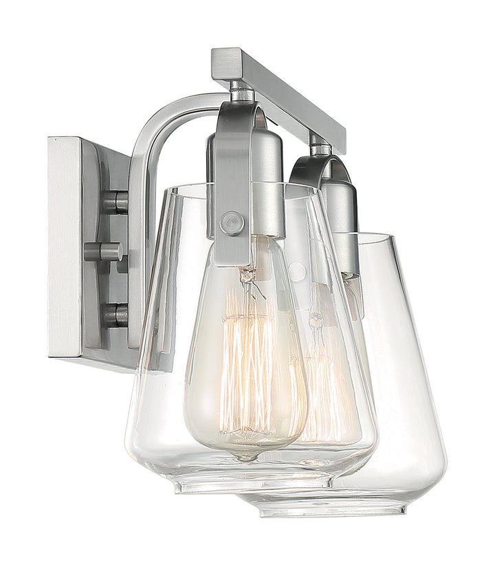 Nuvo Skybridge 60-7112 Bath Vanity Light 15 in. wide - Brushed Nickel