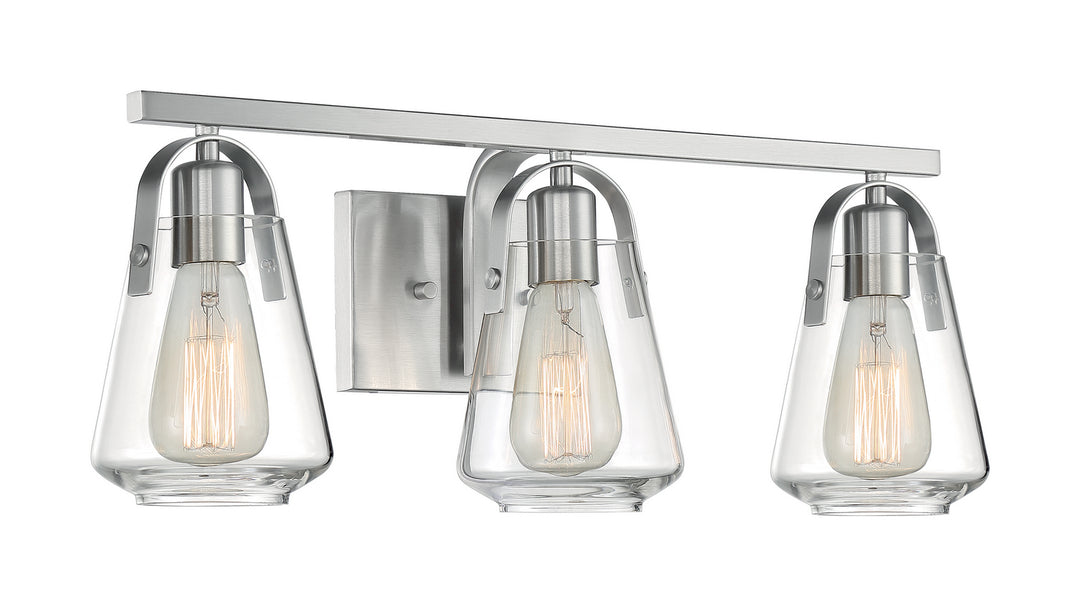 Nuvo Skybridge 60-7113 Bath Vanity Light 24 in. wide - Brushed Nickel