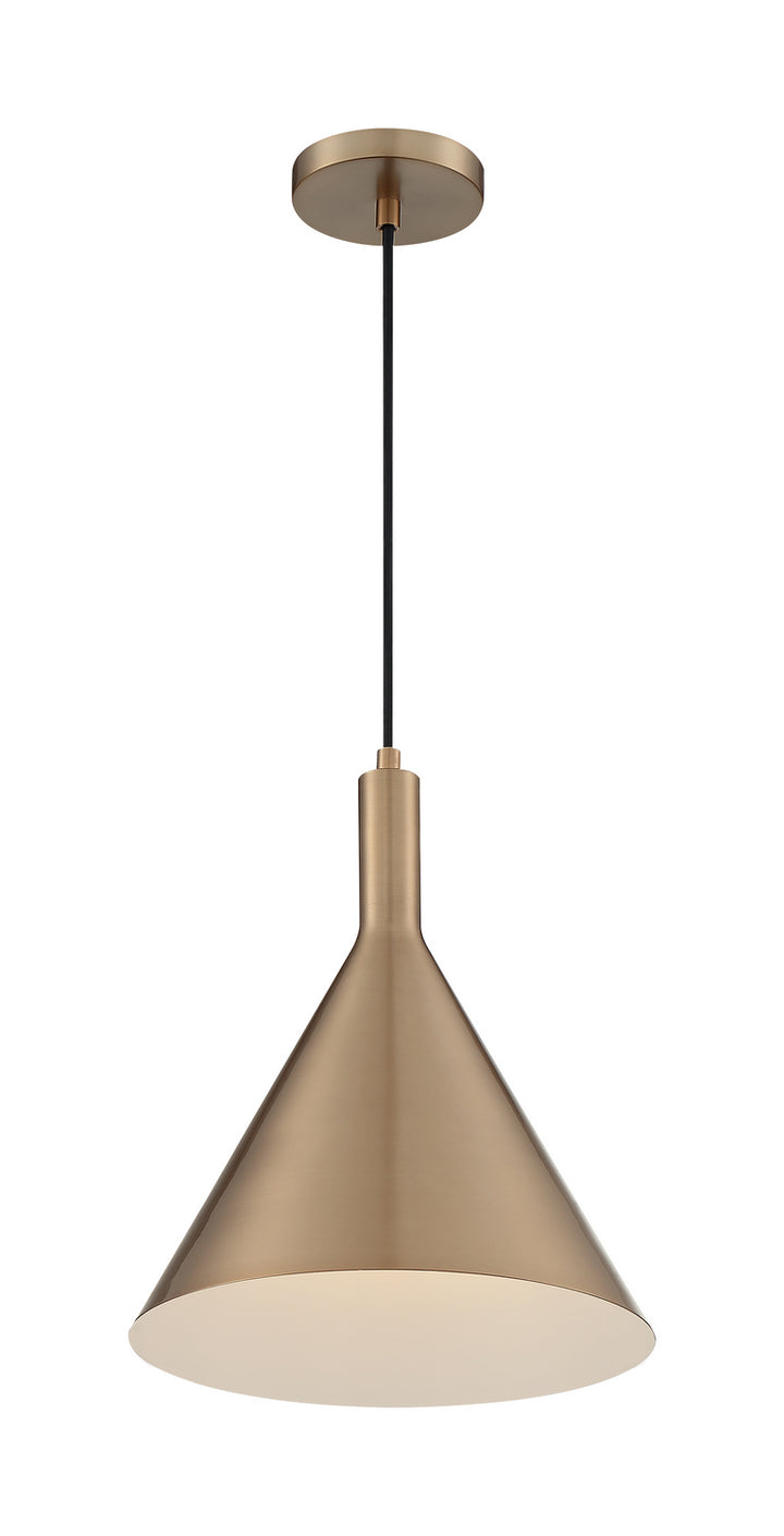 Nuvo Lightcap 60-7118 Pendant Light - Burnished Brass