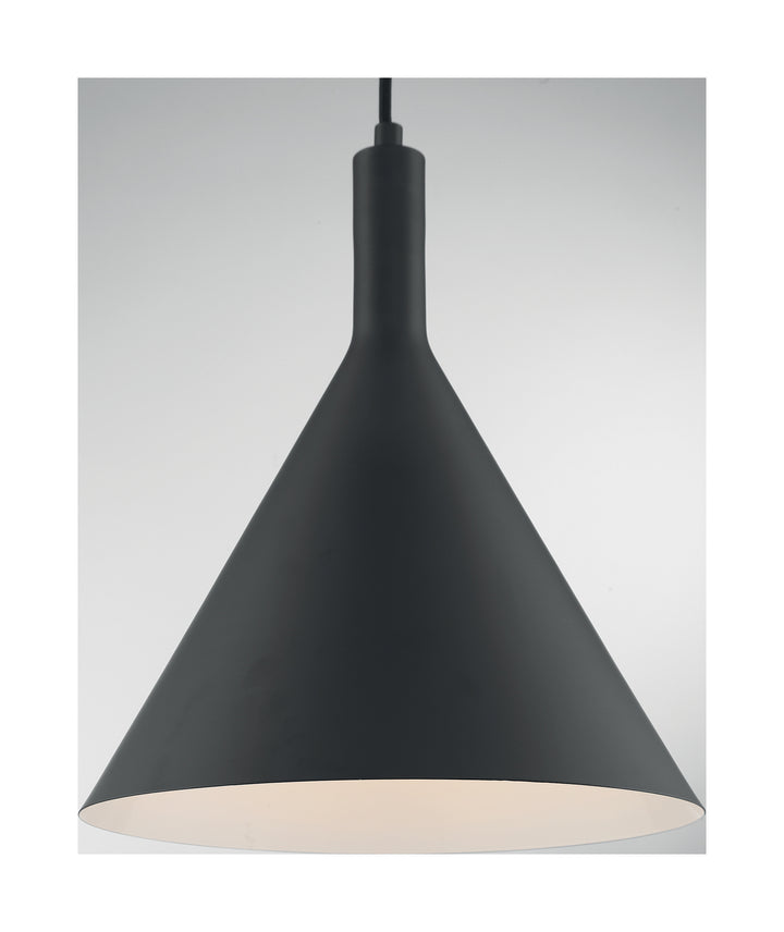 Nuvo Lightcap 60-7128 Pendant Light - Matte Black