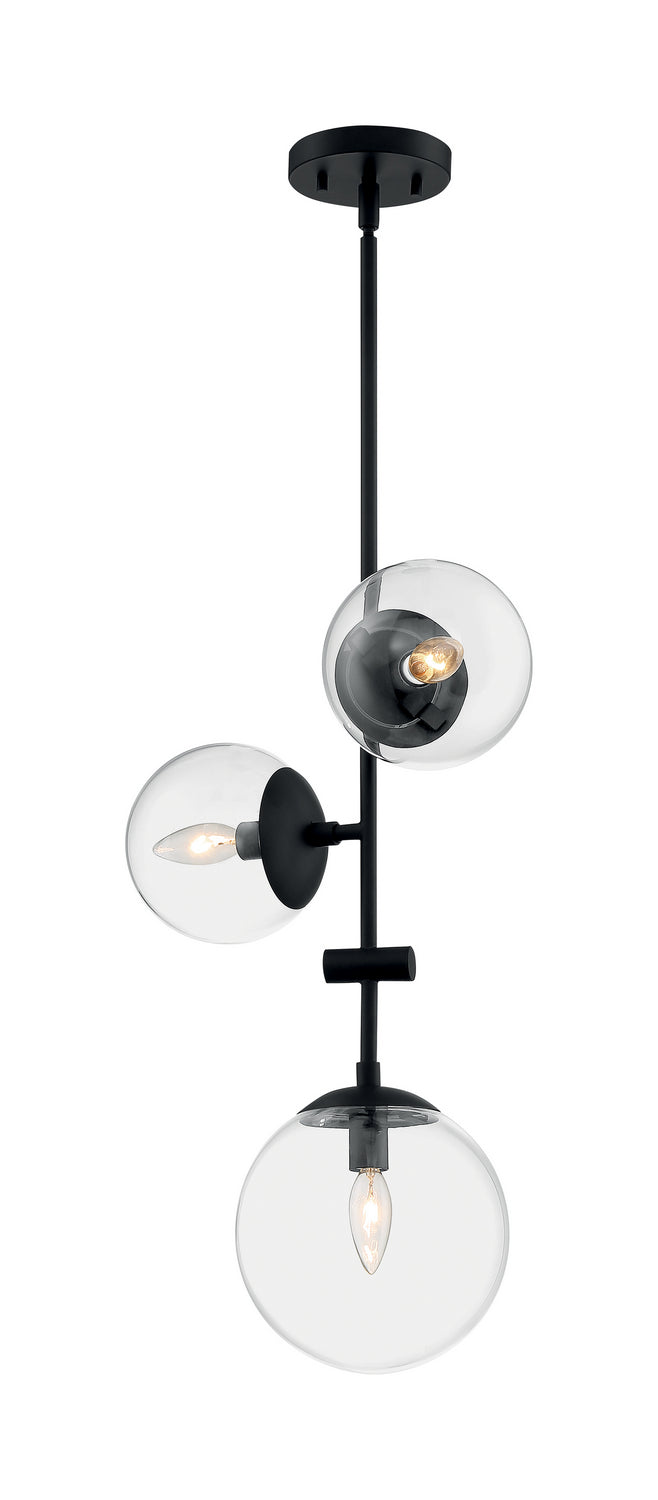 Nuvo Sky 60-7134 Pendant Light - Matte Black