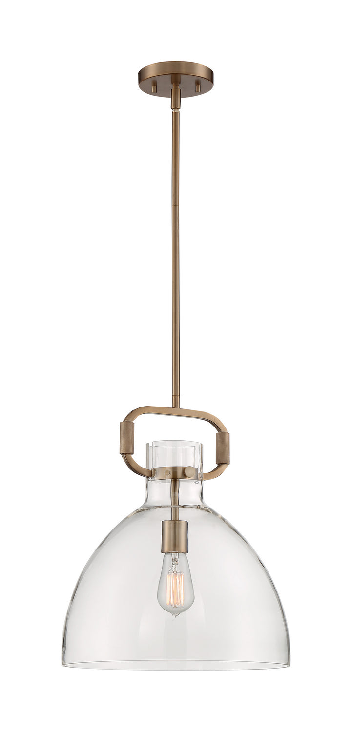 Nuvo Teresa 60-7142 Pendant Light - Burnished Brass
