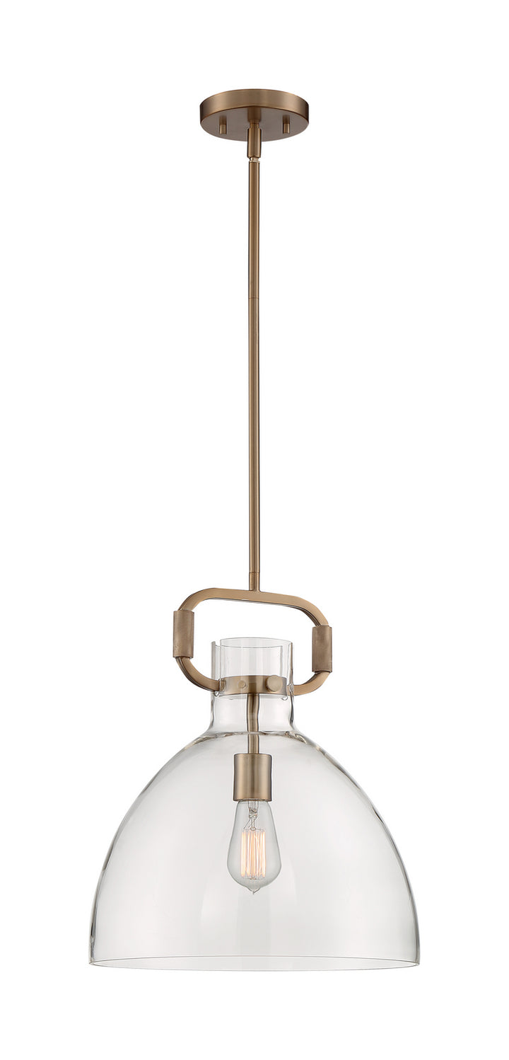 Nuvo Teresa 60-7142 Pendant Light - Burnished Brass
