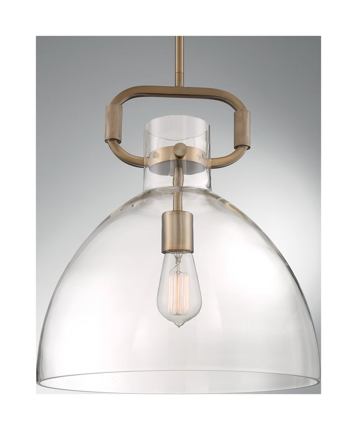 Nuvo Teresa 60-7142 Pendant Light - Burnished Brass
