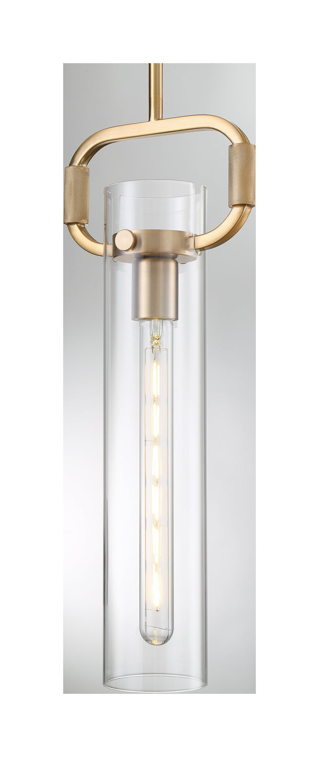 Nuvo Teresa 60-7143 Pendant Light - Burnished Brass