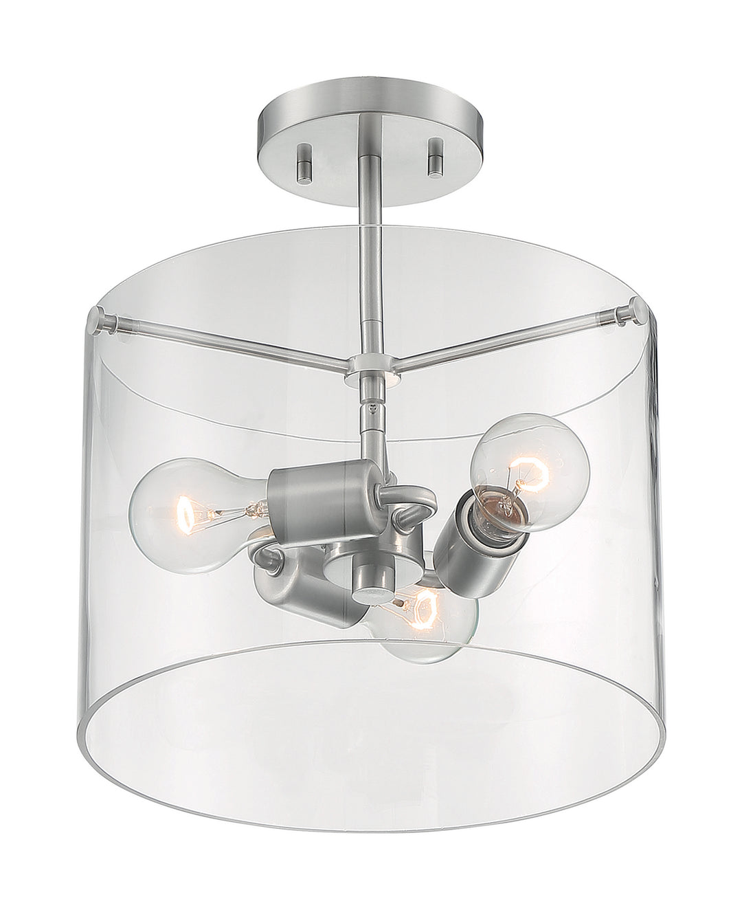 Nuvo Sommerset 60-7178 Ceiling Light - Brushed Nickel