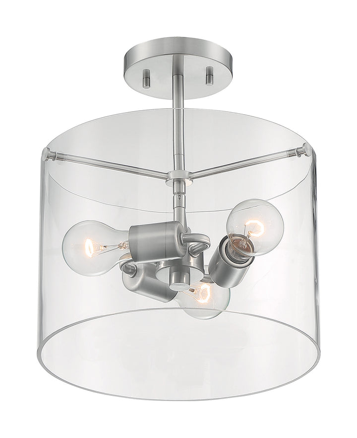 Nuvo Sommerset 60-7178 Ceiling Light - Brushed Nickel