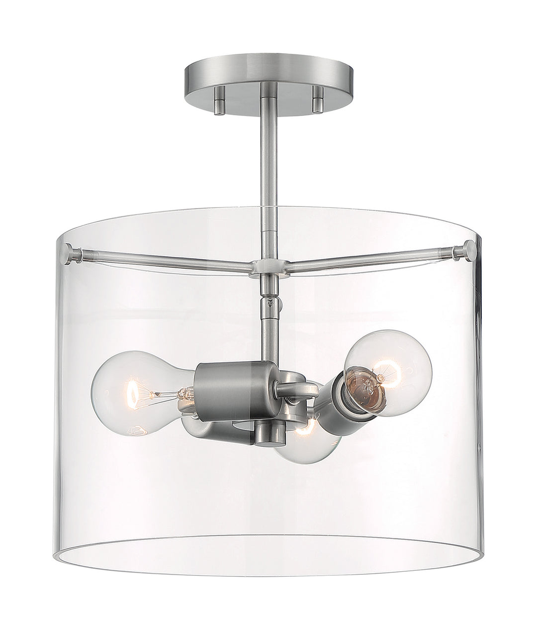 Nuvo Sommerset 60-7178 Ceiling Light - Brushed Nickel