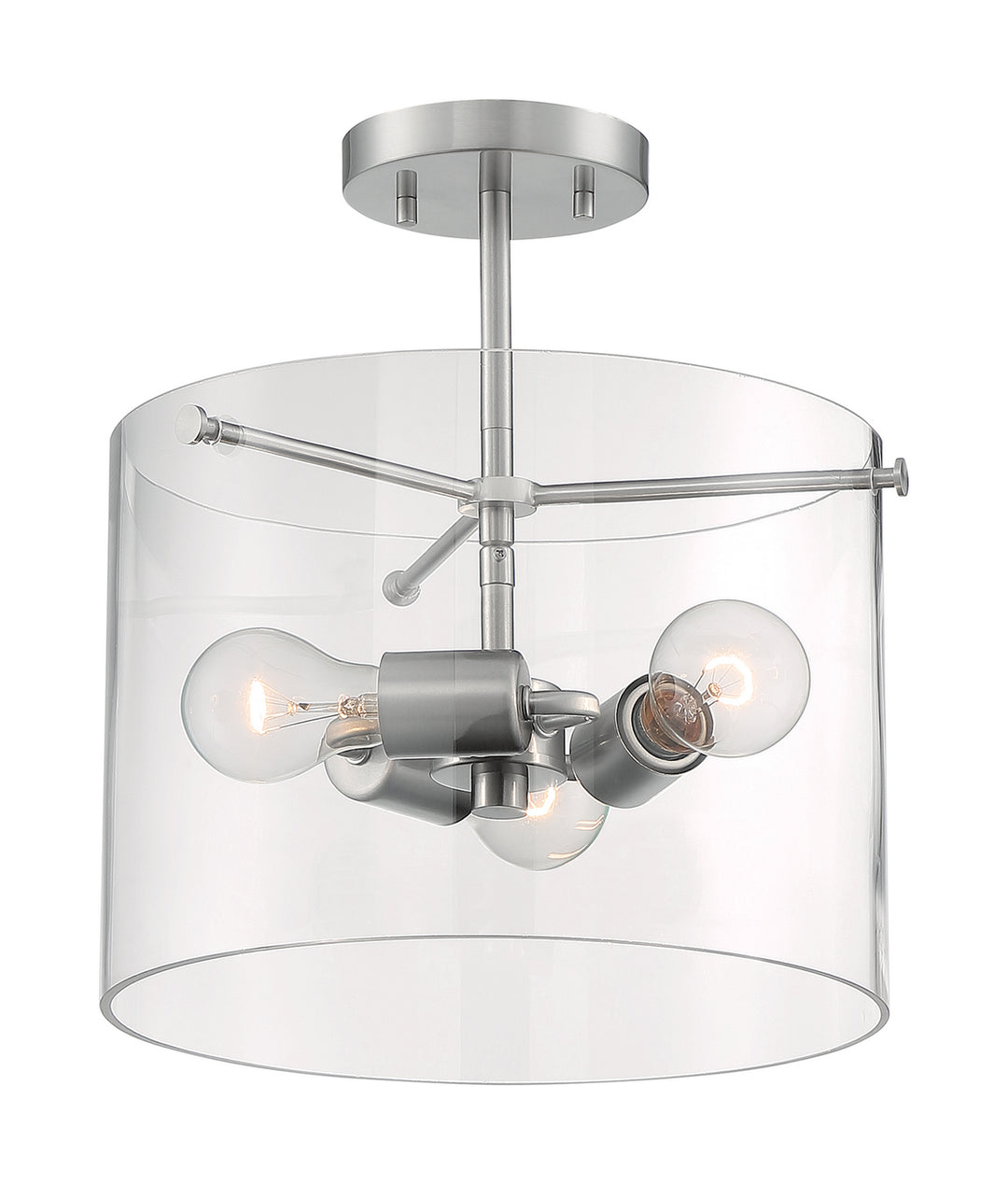 Nuvo Sommerset 60-7178 Ceiling Light - Brushed Nickel