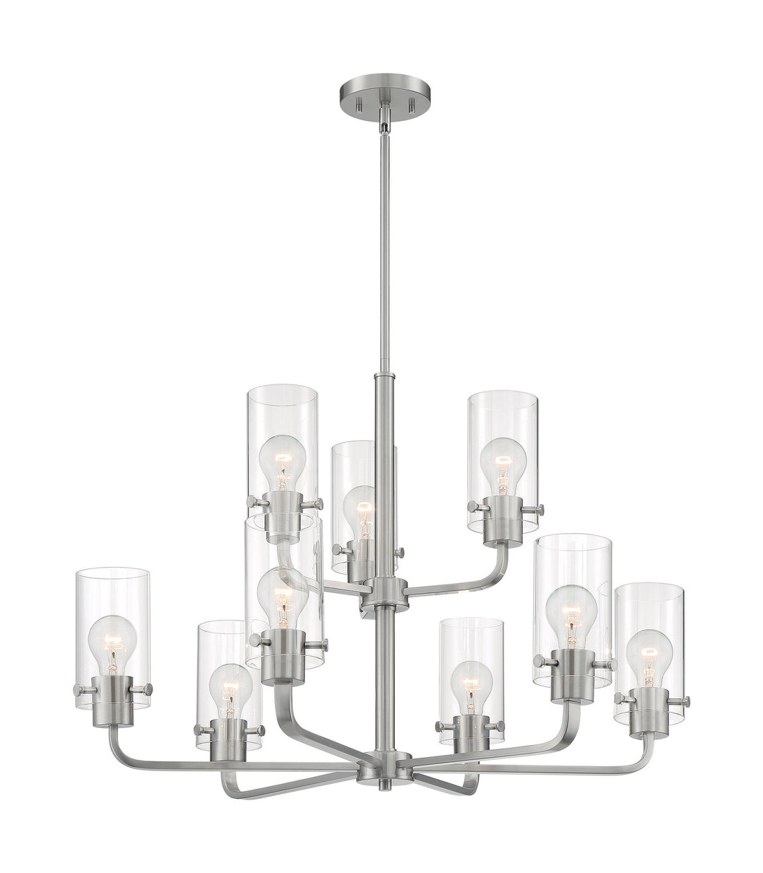 Nuvo Sommerset 60-7179 Chandelier Light - Brushed Nickel